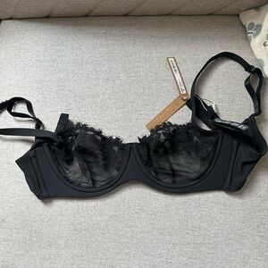 Skims Black Lace Bra